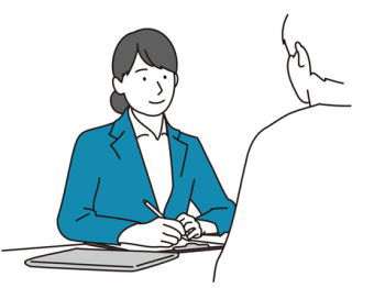 簿記の資格を持っている女性