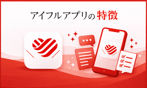 アイフルアプリの特徴イラスト図