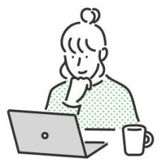 20代の女性イラスト図