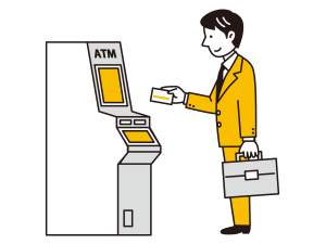 ATM利用者のイメージ図