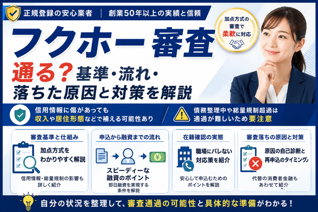 フクホーの審査は通る?基準・流れ・落ちた原因と対策を解説